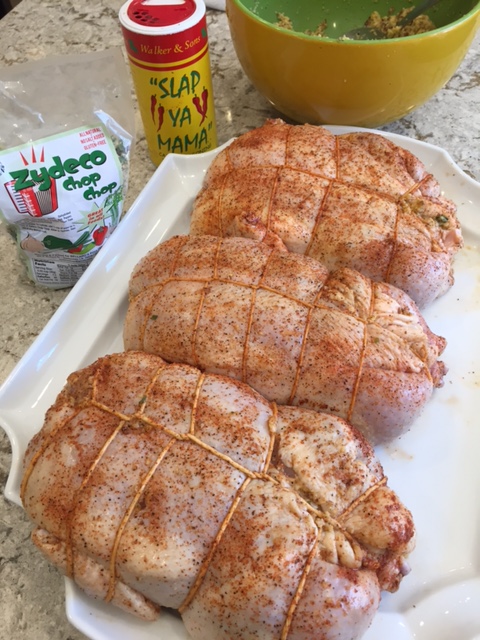 The Cajun Ninja vs. The Best Stop's Deboned Boudin Stuffed Chicken