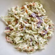 Southern Louisiana Coleslaw in a bowl.
