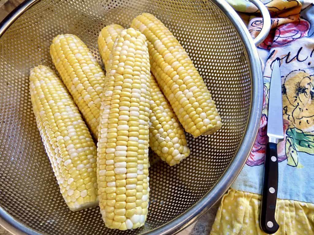 Corn Maque Choux Louisiana Woman