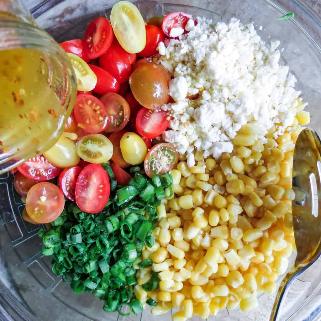 Corn Salad With Tomatoes - Louisiana Woman Blog Salads