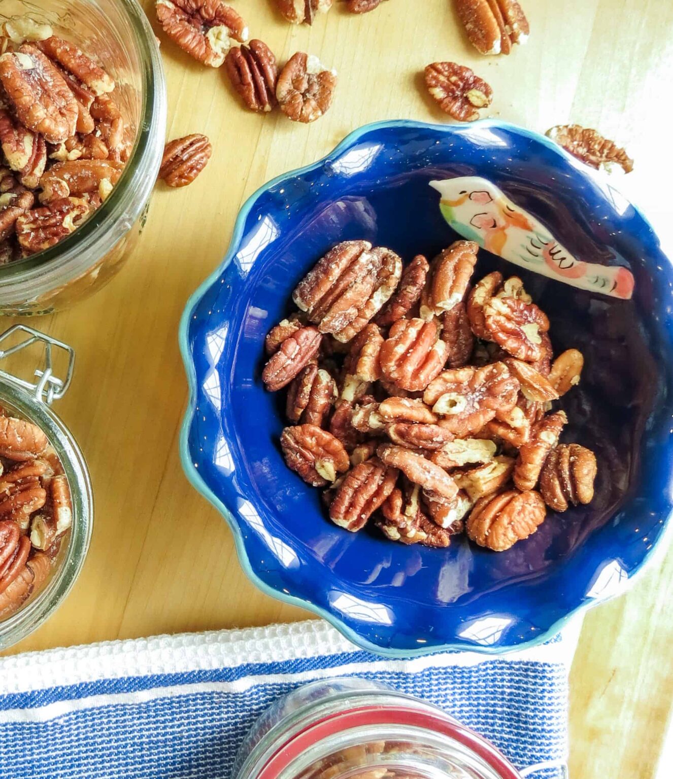 Buttery-Salted Roasted Pecans • Louisiana Woman Blog