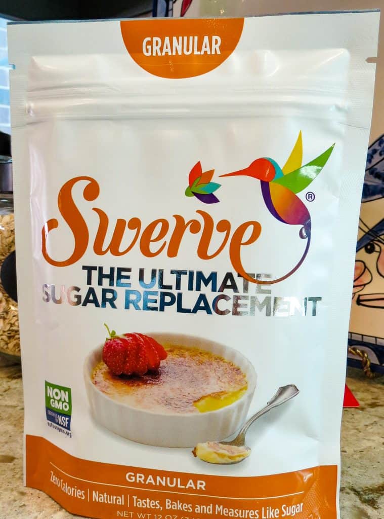 A package of Swerve sweetener.