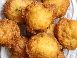 Buttermilk and Sweet Onion Hush Puppies with Spicy Remoulade Recipe - Blue  Plate Mayonnaise