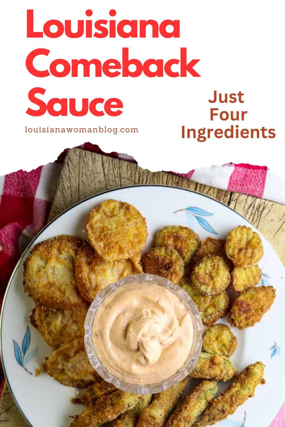 A plate of fried foods with a bowl of sauce.