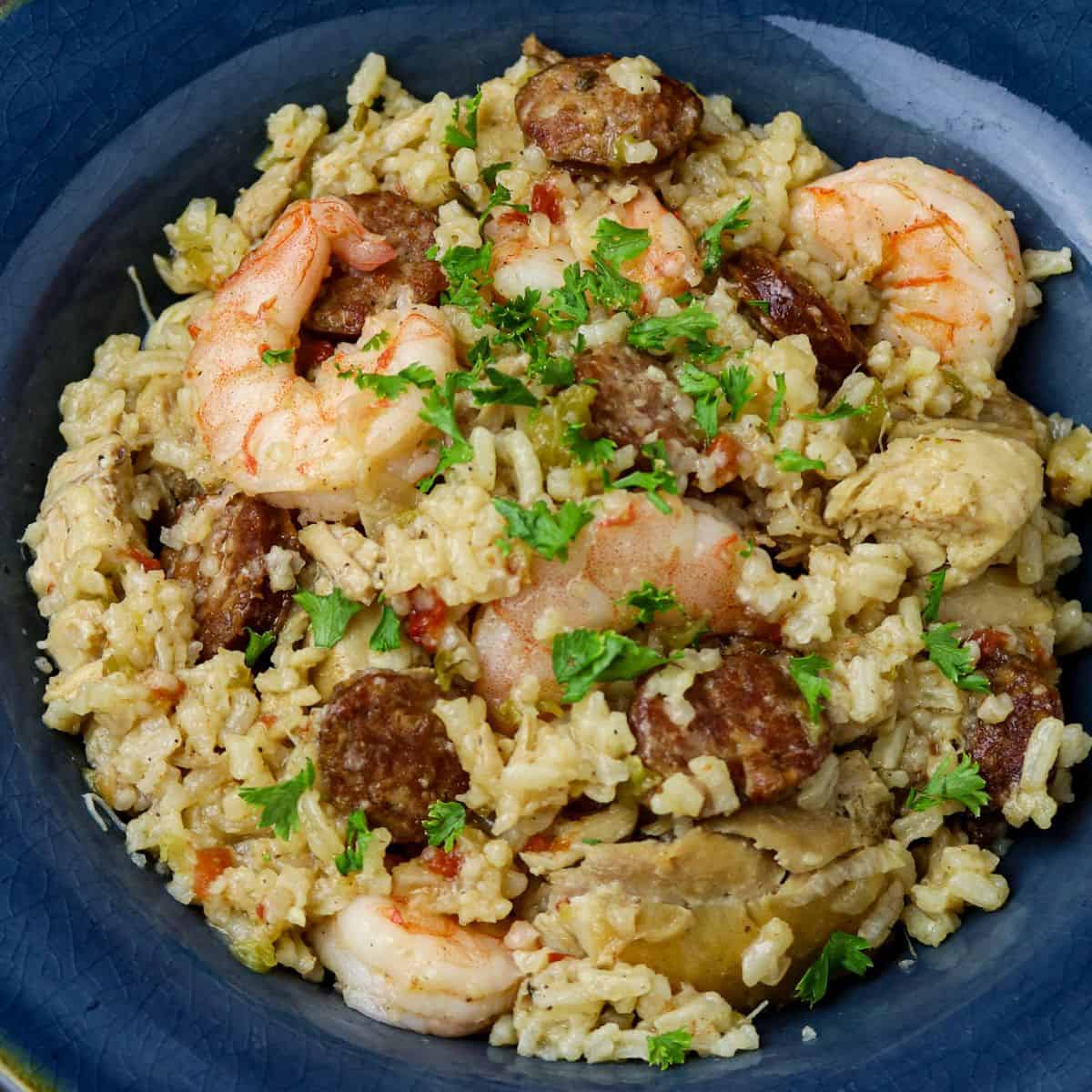 Chicken and Shrimp Jambalaya