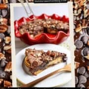 Oreo Brownie Pie for a Pinterest Pin.